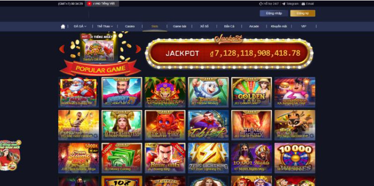 Săn hũ với giá trị Jackpot khủng